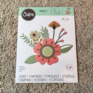Sizzix Creative Florals Thinlits Die Set